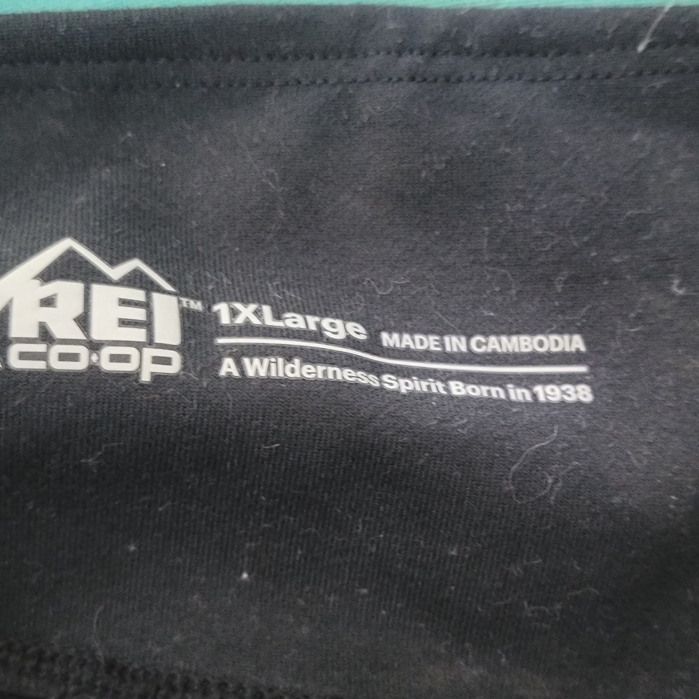 REI Co-op Mens 1XLarge Active Hybrid Hiking Pants Black Gray Zipper Pocket - Picture 8 of 9